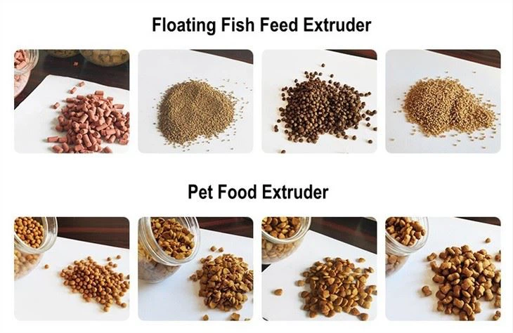Fish Pellet Pet Floating Extruder Machine