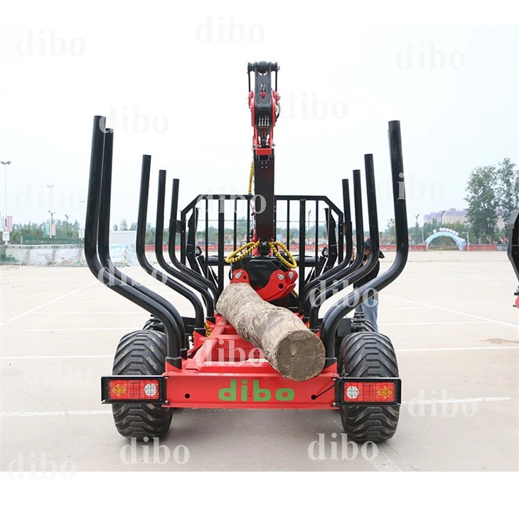 Log Grapple Loader Crane